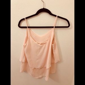 Peach blouse